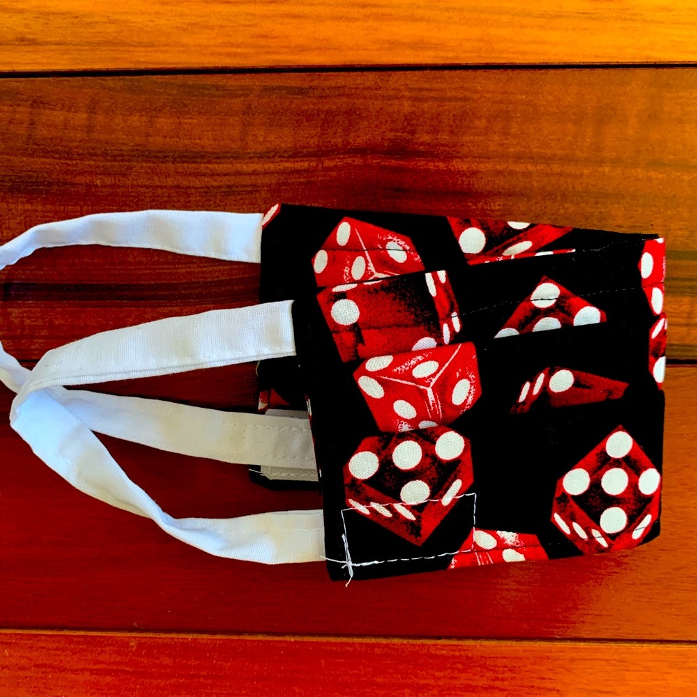 Adult size cloth adjustable face mask